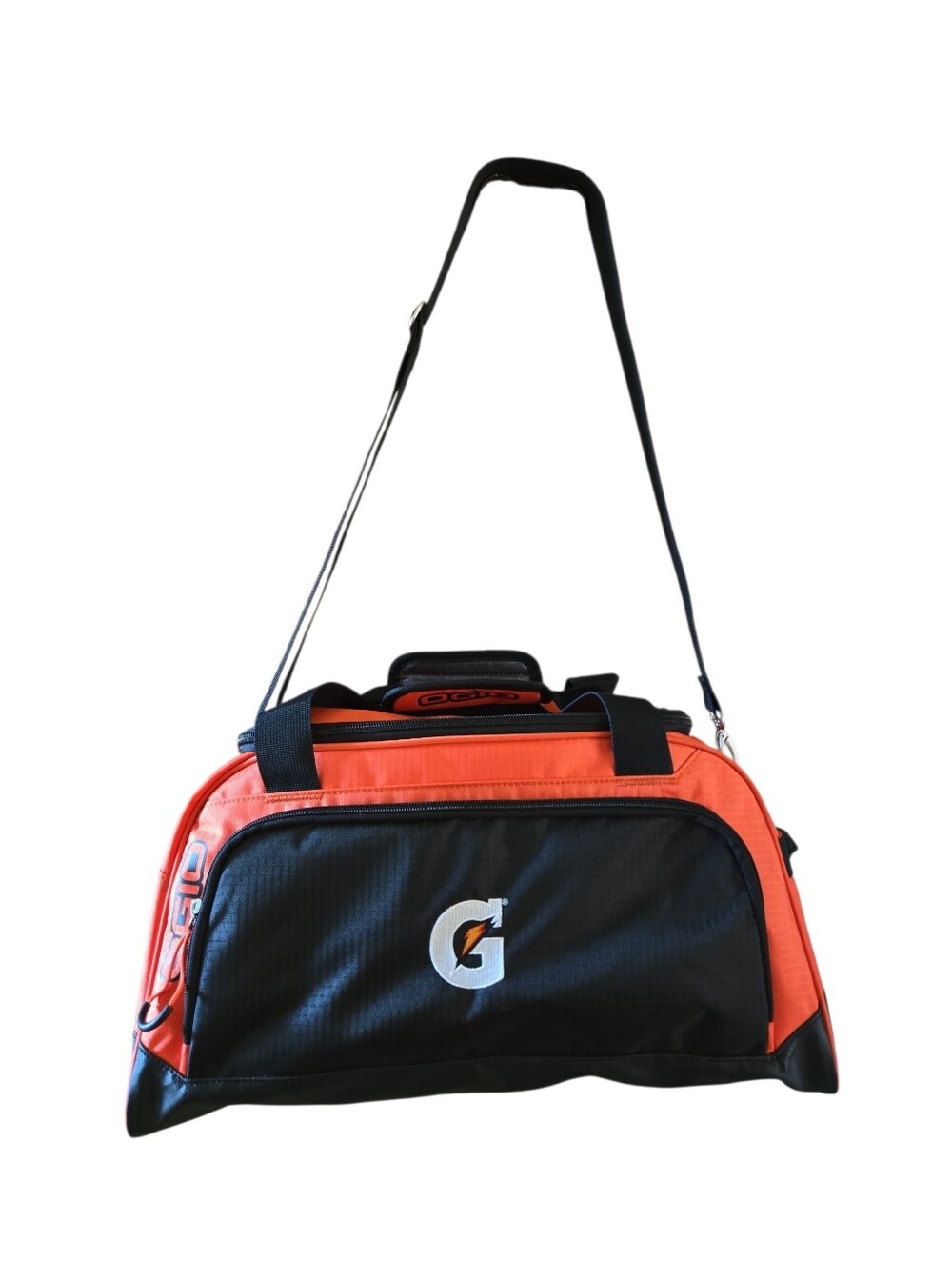 OGIO Big Dome Duffel Black Orange Unisex Women Men Bag Tote Gym Travel